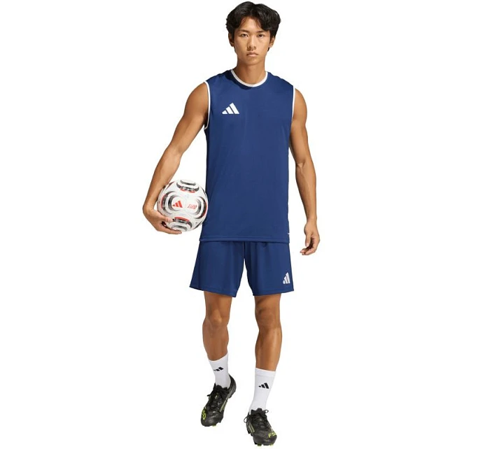 Pánske tričko adidas Entrada 26 Sleeveless Jersey navy blue KB3930