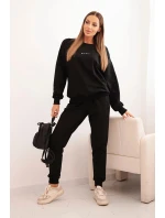 Dámska bavlnená súprava s potlačou Minimal black Dámska bavlnená súprava s potlačou Minimal black