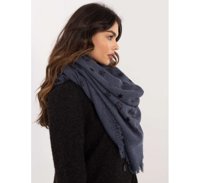 Šála AT SZ model 20595623 tmavě modrá - FPrice Šála AT SZ model 20595623 tmavě modrá - FPrice