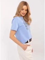 Blúzka CLM BZ 0039.48 svetlo modrá