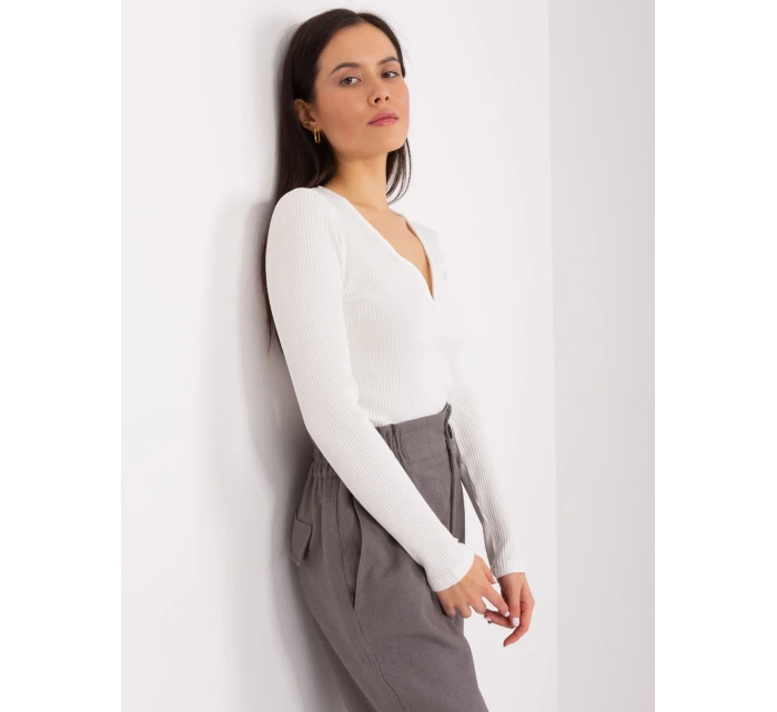 Bluzka RV BZ model 19034333 ecru - FPrice