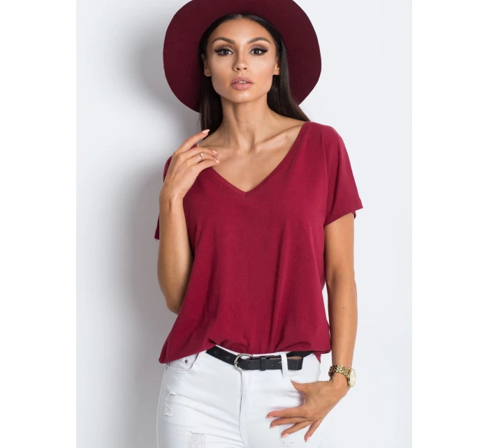 Tričko RV TS 4832.16P gaštanová