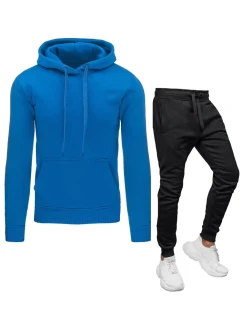 FashionStreet pánska modro-čierna tepláková súprava AX0645z