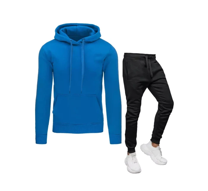FashionStreet pánska modro-čierna tepláková súprava AX0645z