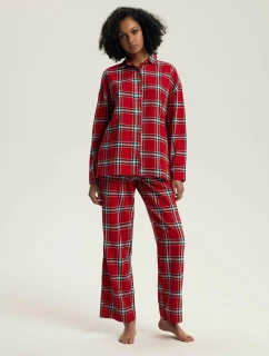 Henderson Dámske pyžamo 43716 Dalisa dĺžka/r S-3XL rozopnuté