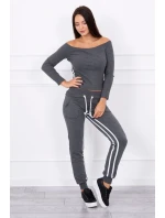 Sada s dvojitými pruhy grafit Sada s dvojitými pruhy grafit