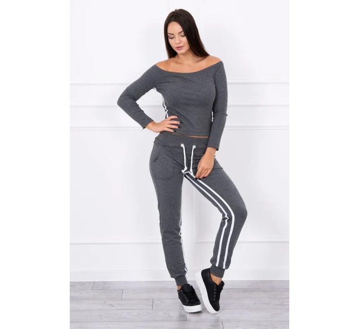 Sada s dvojitými pruhy grafit Sada s dvojitými pruhy grafit