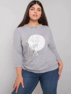 Blúzka RV BZ 7040.85P sivá