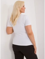 T shirt RV TS model 19920695 biały - FPrice T shirt RV TS model 19920695 biały - FPrice