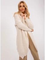 Kardigan TW SW BI model 18955437 jasny beżowy - FPrice Kardigan TW SW BI model 18955437 jasny beżowy - FPrice