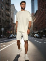 Pánska základná biela súprava FashionStreet AX0798