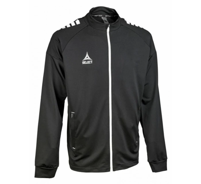 SELECT Španielsko v25 pruhovaná futbalová tréningová mikina čierna