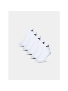 Detské voľnočasové členkové ponožky (5 balení) 4F 4FJWMM00USOCU295-91S