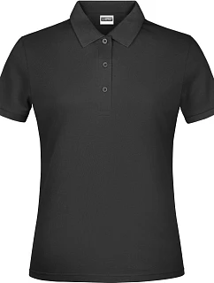 JN Dámské piqué polo 02.0 black model 22413820 - Daiber
