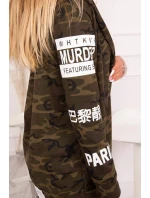Bunda s nápisem model 18742181 - K-Fashion
