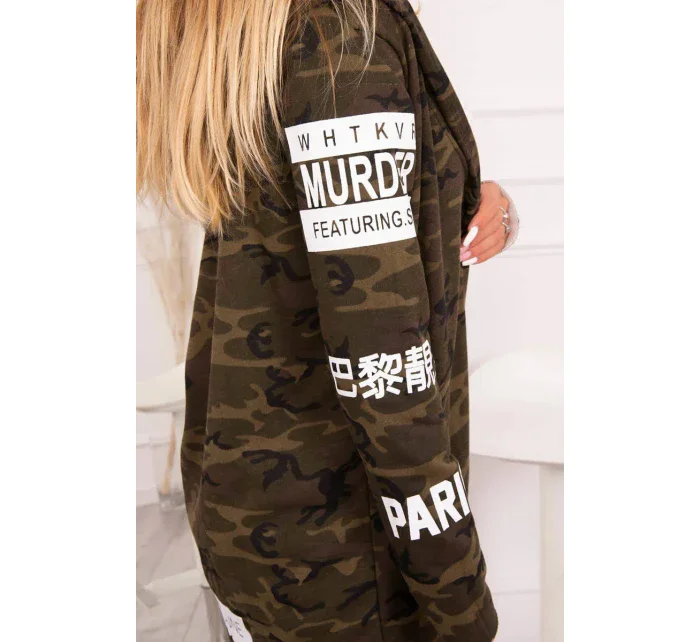 Bunda s nápisem model 18742181 - K-Fashion