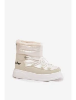 Dámské zimní boty Na platformě  25 03 Bílé model 21725149 - Lee Cooper