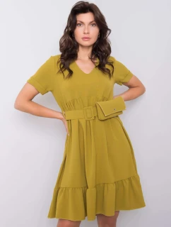 Šaty DHJ SK 13078.31P olivový