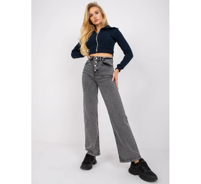 Džínové kalhoty MR SP model 17002816 tmavě šedá - FPrice Džínové kalhoty MR SP model 17002816 tmavě šedá - FPrice