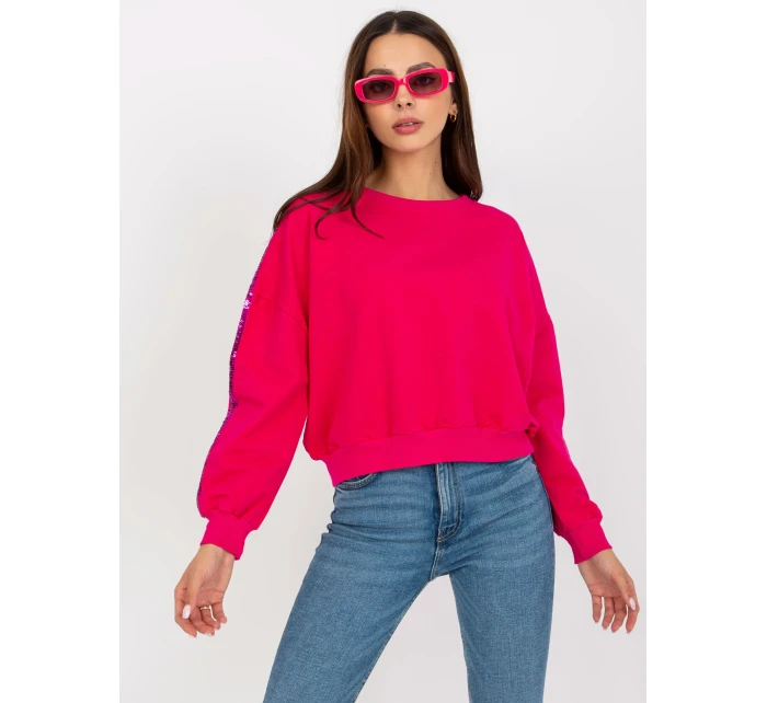 Mikina RV BL model 17517542 fuchsiová - FPrice Mikina RV BL model 17517542 fuchsiová - FPrice