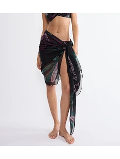 Plážové pareo MyWear - BLACK COMBINATION - TRIUMPH BLACK COMBINATION - TRIUMPH