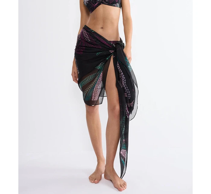 Plážové pareo MyWear - BLACK COMBINATION - TRIUMPH BLACK COMBINATION - TRIUMPH