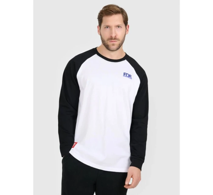 Pánské tričko oversize s dlouhým rukávem model 21920456 - 4F