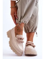 Kožené boty Big Star Béžová model 21618136 - Big Star Shoes