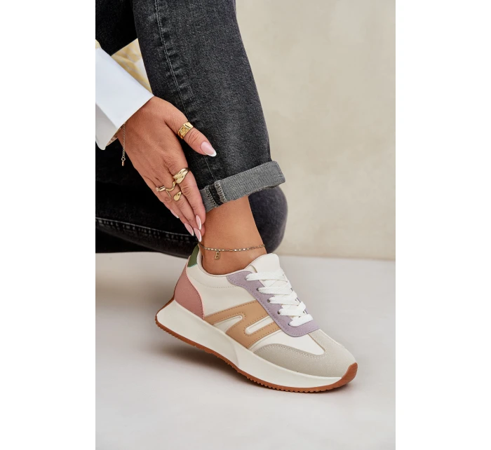 Dámské Sportovní Boty Na Platformě Multikolor model 21686224 - Boto