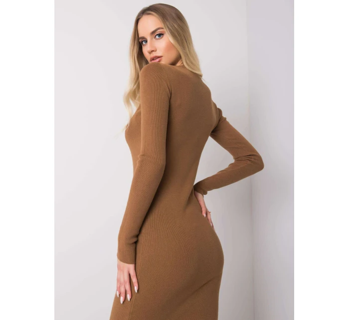 TW SK BI šaty model 20595508 hnědé - FPrice