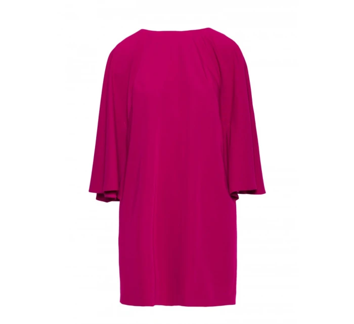 S426 Mini šaty s netopierími rukávmi - slivka S426 Mini šaty s netopierími rukávmi - slivka