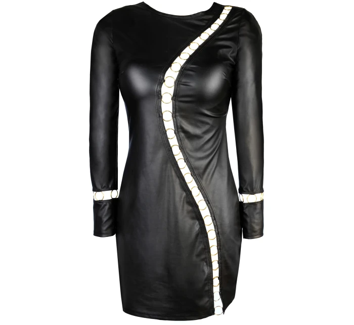 Šaty V-10959 čierne - Axami