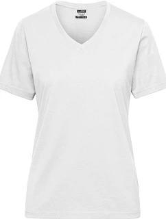 JN Dámské pracovní tričko z bio bavlny Solid 02. white model 22532020 - Daiber