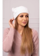 Dámska čiapka Nastia K373 biela