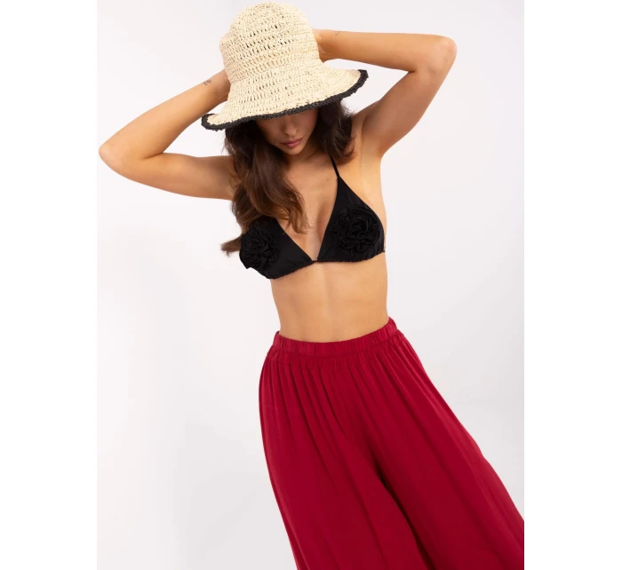 Spodnie TW SP BI model 20862984 bordowy - FPrice Spodnie TW SP BI model 20862984 bordowy - FPrice