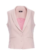 model 21136097 Džínová vesta béžová - Moe