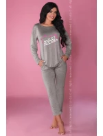 Dámske pyžamo model 106 sivé - LivCo Corsetti Dámske pyžamo model 106 sivé - LivCo Corsetti
