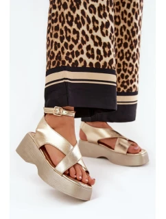 Sandy na platforme, model 209889 Step in style