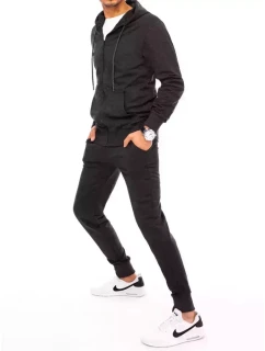 Pánské tmavě šedé tepláky Dstreet model 21964061 - FashionStreet