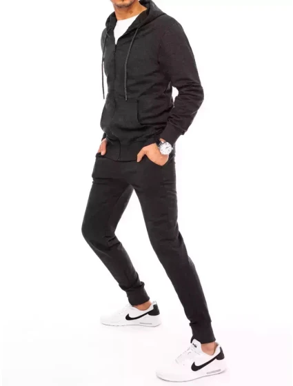 Pánské tmavě šedé tepláky Dstreet model 21964061 - FashionStreet