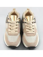 Béžové dámske športové topánky (6348) Béžové dámske športové topánky (6348)