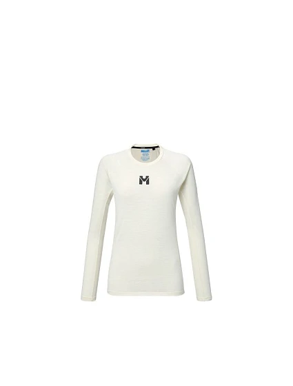 Dámske tričko MILLET Trilogy Wool Ts Ls W, béžové