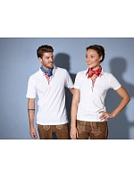 JN 715 Dámské piqué polo v  stylu  white model 22488648 - Daiber