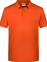 Daiber 8010 Pánske polo tričko z bio bavlny 02.8010 tmavooranžové