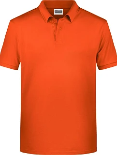 Pánské piqué polo z bio bavlny 02. dark orange model 22437827 - Daiber