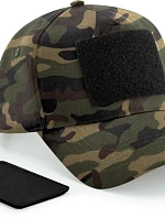 Beechfield B 638 5-panelová čiapka s nášivkou 53.0638 jungle camo