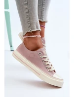 Nízké dámské tenisky Big Star model 21654816 Růžové - Big Star Shoes