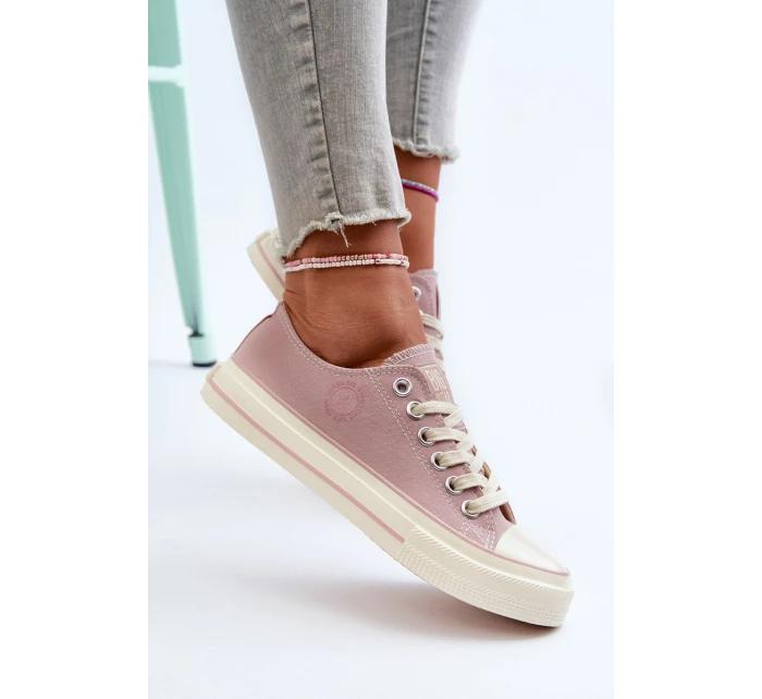 Nízké dámské tenisky Big Star model 21654816 Růžové - Big Star Shoes
