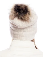 Dámská čepice AT CZ model 17338657 světle béžová - FPrice Dámská čepice AT CZ model 17338657 světle béžová - FPrice