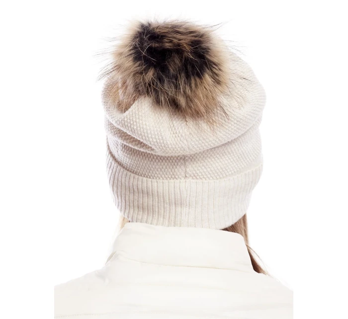 Dámská čepice AT CZ model 17338657 světle béžová - FPrice Dámská čepice AT CZ model 17338657 světle béžová - FPrice